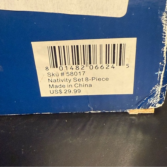 NATIVITY SET 8 fine porcelain pcs. NWT - Picture 3 of 6